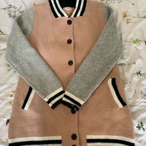 Cozy Jacket Style Sweater